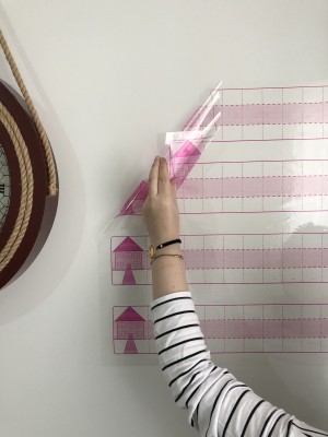 İlkokul 1.sınıf için yazı tahtası eğitim seti akıllı kağıt tahta 4lü