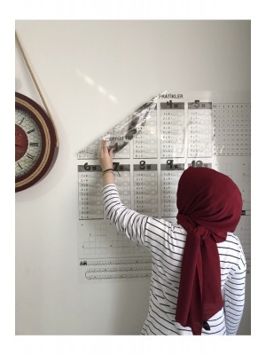 İlkokul 2.3.4.sınıf Yazı Tahtası Eğitim Seti Akıllı Kağıt Tahta 5li Paket